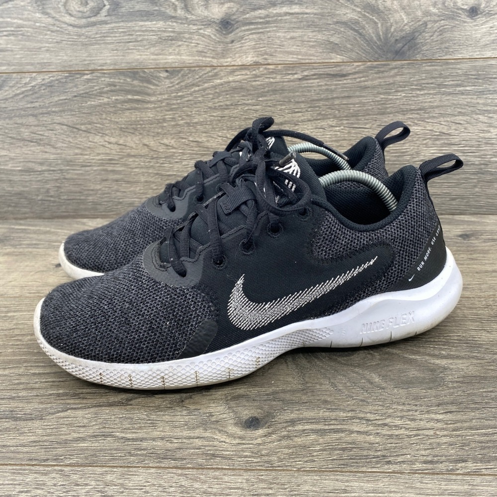 Nike Flex Experience Run 9 Womens 9 Black Grey CI9964-002 Running Shoes
